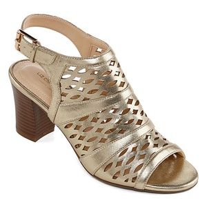 Liz Claiborne Womens Heeled Sandals.